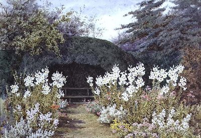 花园里的复活节百合花 作者 莉莲·斯坦纳德