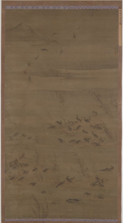 大雁下沙 作者 林雪