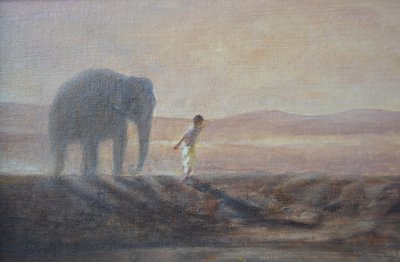 Boy and Elephant 作者 林肯·塞利格曼