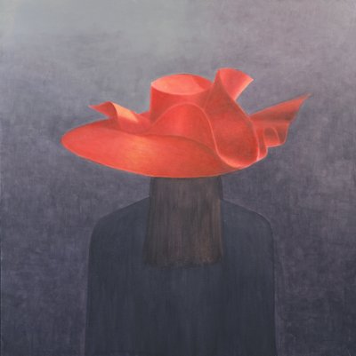 Red Hat，2004（画布上的丙烯酸） 作者 Lincoln Seligman