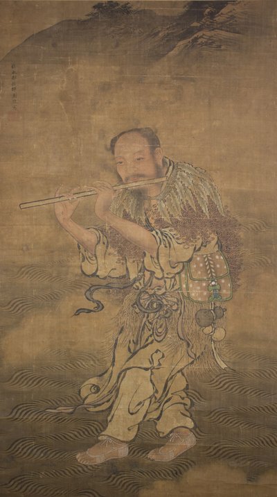 道家仙人韩湘子，无日期，15世纪末-16世纪初。 作者 刘军