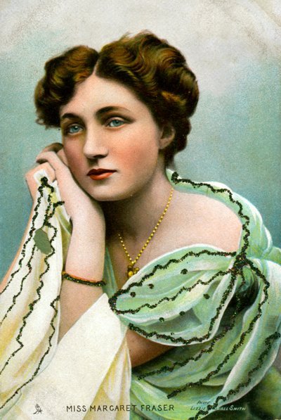 玛格丽特·弗雷泽（Margaret Fraser），女演员，1906年。 作者 丽兹·卡斯沃尔·史密斯