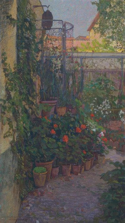 Das Triptychon oder der blühende Garten 作者 莱维琳·劳埃德（Llewelyn Lloyd）