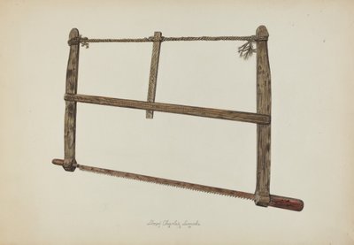 库珀史密斯锯，1938年。 作者 劳埃德·查尔斯·莱姆克
