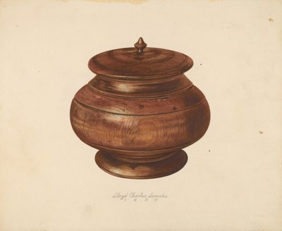 香料盒，1939年。 作者 劳埃德·查尔斯·莱姆克