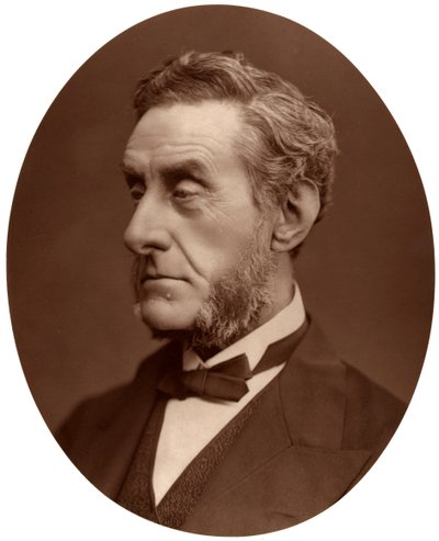 安东尼·阿什利·库珀（Anthony Ashley-Cooper），沙夫茨伯里第7伯爵，英国政治家和慈善家，1876年。 作者 洛克和惠特菲尔德