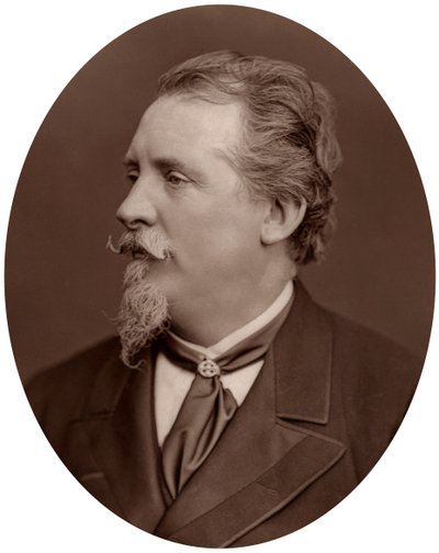 画家Frederick Goodall，画家，1878年。 作者 洛克和惠特菲尔德