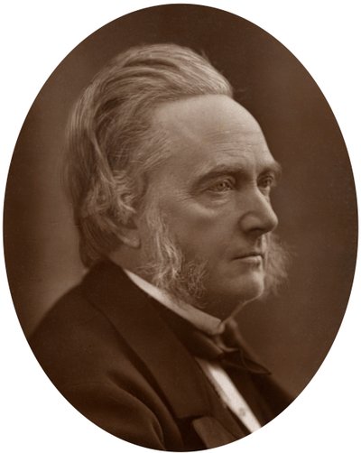 乔治·坎贝尔（George Campbell），第8届阿盖尔公爵，苏格兰自由党政治家和作家，1883年。 作者 洛克和惠特菲尔德