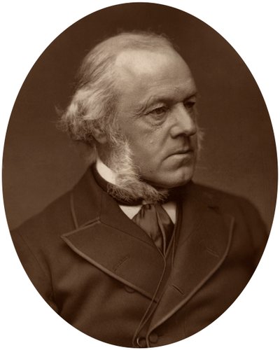亨利·奥斯丁·布鲁斯（Henry Austin Bruce），第一任阿伯达雷男爵，政治家，1882年。 作者 洛克和惠特菲尔德