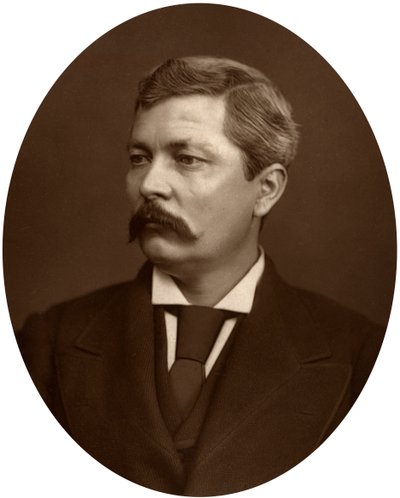 亨利·莫顿·斯坦利（Henry Morton Stanley），非洲探险家，1880年。 作者 洛克和惠特菲尔德