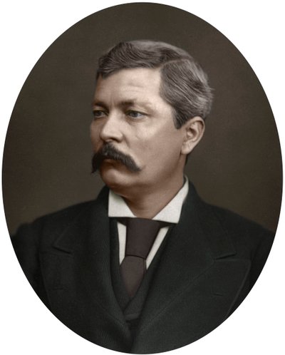 亨利·莫顿·斯坦利（Henry Morton Stanley），非洲探险家，1880年。 作者 洛克和惠特菲尔德