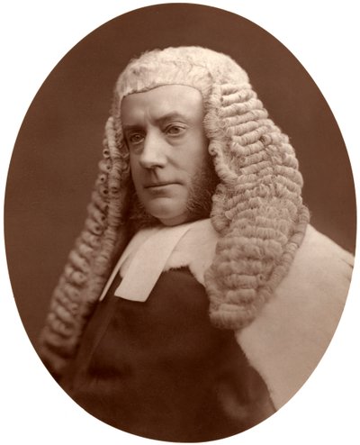 约翰·沃克·哈德斯顿（John Walker Huddleston）爵士，1876年任财政大臣。 作者 洛克和惠特菲尔德