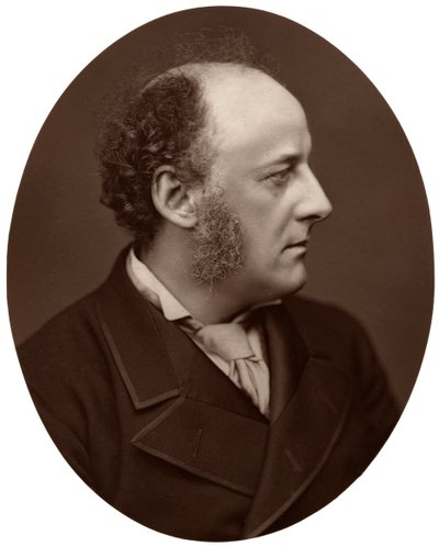 JE Millais，RA，英国艺术家，拉斐尔前派兄弟会的创始成员，1876年。 作者 洛克和惠特菲尔德