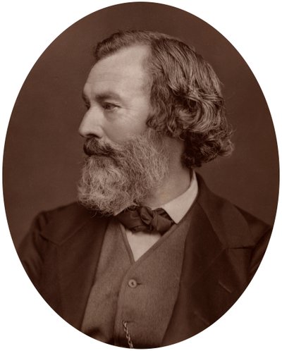 雕塑家约瑟夫·达勒姆（Joseph Durham），1878年。 作者 洛克和惠特菲尔德