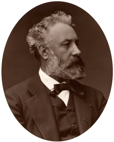 朱尔斯·凡尔纳（Jules Verne），法国小说家，1877年。 作者 洛克和惠特菲尔德