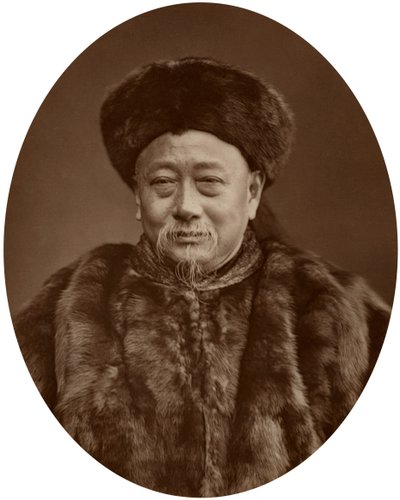 1880年，郭成陶，第一个中国驻英国使节。 作者 洛克和惠特菲尔德