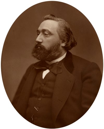 法国政治家莱昂·甘贝塔（Leon Gambetta），1882年。 作者 洛克和惠特菲尔德