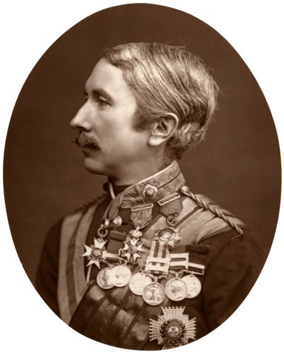 加蓬·加内·沃尔瑟利少将爵士，英国士兵，1876年。 作者 洛克和惠特菲尔德