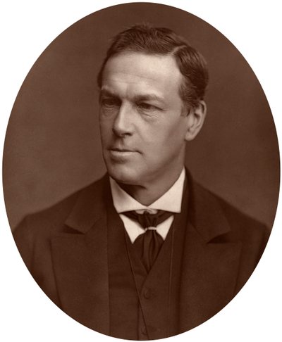 英国法官查尔斯·爱德华·波洛克爵士，1881年。 作者 洛克和惠特菲尔德
