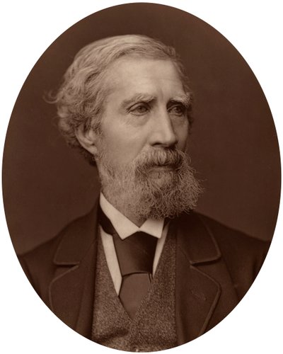 雕塑家威廉·考德·马歇尔（William Calder Marshall），1878年。 作者 洛克和惠特菲尔德