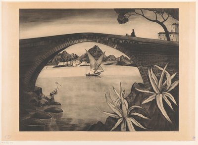 科西嘉岛
Le Grand pont Corse（原标题） 作者 洛德维克·谢尔夫豪特（Lodewijk Schelfhout）