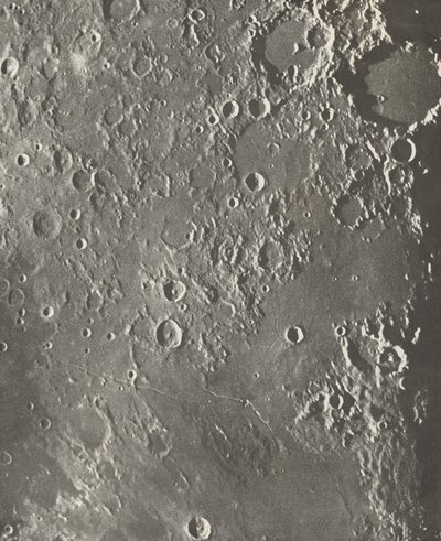 Albategnius - Triesnecker - Manilius月光摄影集 作者 洛伊和普伊瑟