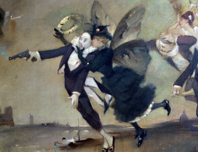 Parce Domine》，细节，约1884年。   作者 莱昂·阿道夫·威莱特