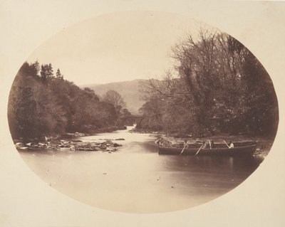 水的相遇》，基拉尼，1854年。 作者 奥索·菲茨杰拉德勋爵
