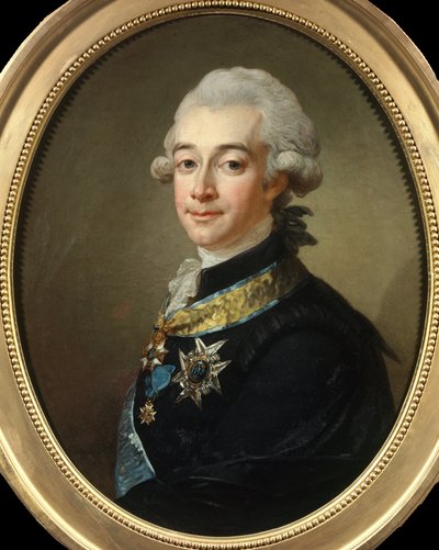 Portrait of Hans Axel, Count of Fersen (1755 - 1810) Marechal of Suede. Painting by Pasch Lorenz (1733 - 1805). Private collection. 作者 洛伦斯·帕斯（Lorens the Younger Pasch）