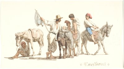 意大利人骑驴 作者 洛伦兹·弗罗利希
