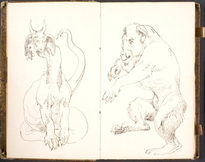 第 29 号素描本德累斯顿，1845-1846 年 作者 洛伦兹·弗罗利希