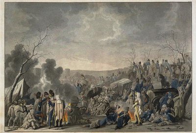 1812年大军团从莫斯科撤退，1813年 作者 洛伦兹·鲁根达斯