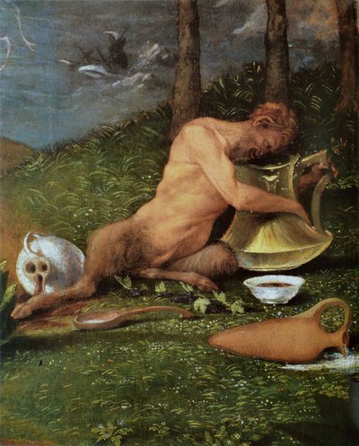 美德与罪恶的寓言 作者 洛伦佐·乐透（Lorenzo Lotto）