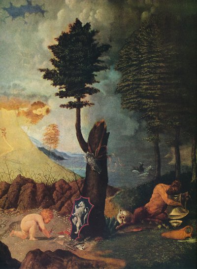 美德与罪恶的寓言，1505年 作者 洛伦佐·乐透（Lorenzo Lotto）