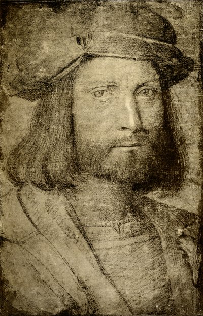 一个陌生人的头 作者 洛伦佐·乐透（Lorenzo Lotto）