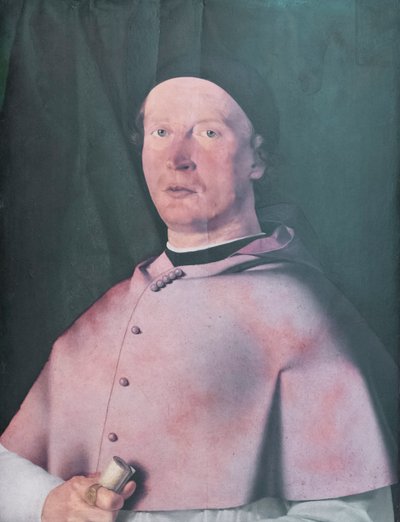 贝尔纳多·德·罗西主教的肖像 作者 洛伦佐·乐透（Lorenzo Lotto）