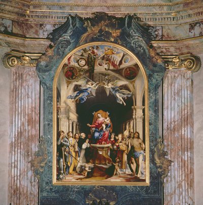 Martinengo祭坛画，1513-16 作者 洛伦佐·乐透（Lorenzo Lotto）