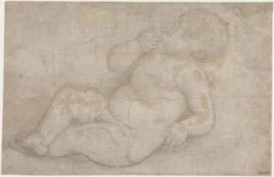 研究斜倚的基督圣婴 作者 Lorenzo di Credi（归属于）