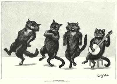 猫咪跳舞（平版） 作者 路易斯（后）温