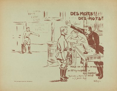 Des Mots!Des Mots！, 1896. 作者 路易斯·阿贝尔·特鲁谢
