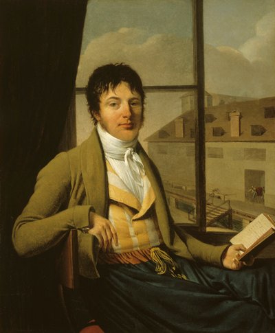 让-安托万-夏普塔尔的肖像，1756-1832，1801。 作者 路易斯·安德烈·加布里埃尔·布歇