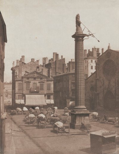 无题科德利耶广场，约1852-1853年。 作者 路易斯·安托万·弗罗瓦萨尔