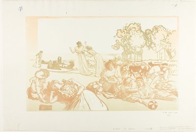 现代乡村 作者 路易斯·奥古斯特·勒佩尔