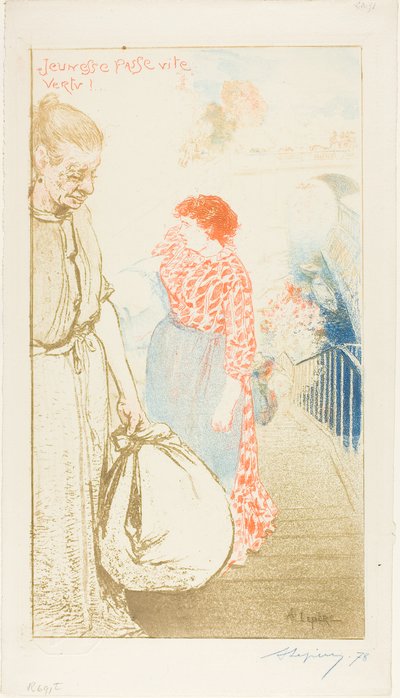 洗衣女工》，选自 L
