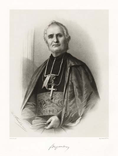 FélixDupanloup，1865-66 作者 Louis Benoit Antoine Tuerlinckx