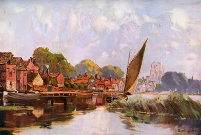 1924-1926年，在萨福克贝克勒斯河上。 作者 路易斯·伯利·布鲁尔