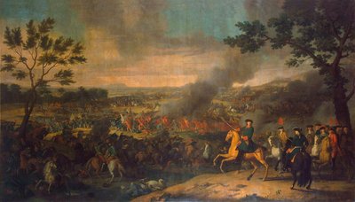 1709年6月27日的波尔塔瓦战役，1717-1718。   作者 路易斯·卡拉瓦克