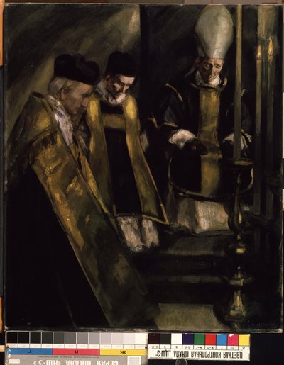 安魂弥撒 20 世纪（绘画） 作者 路易斯·查尔斯·克雷斯宾