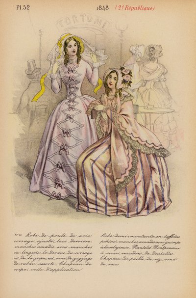 法国时尚：1848, 2e Republique（彩色印刷版） 作者 路易斯·科拉斯