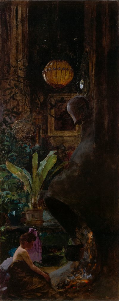 72 街工作室一角 作者 路易斯·康福特·蒂芙尼